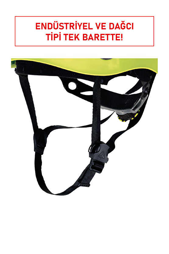 GRANITE WIND Baret | Dağcı Tipi, Yüksekte Çalışma, ABS Gövde, Havalandırmalı, EN397