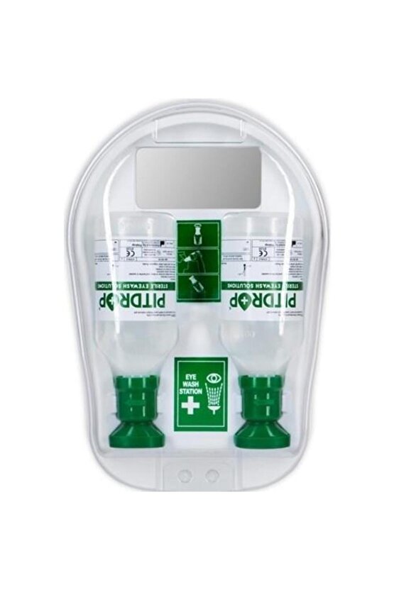 Pit Drop Göz Solüsyonu Göz Yıkama Duşu 250 ML Yeşil + Yeşil