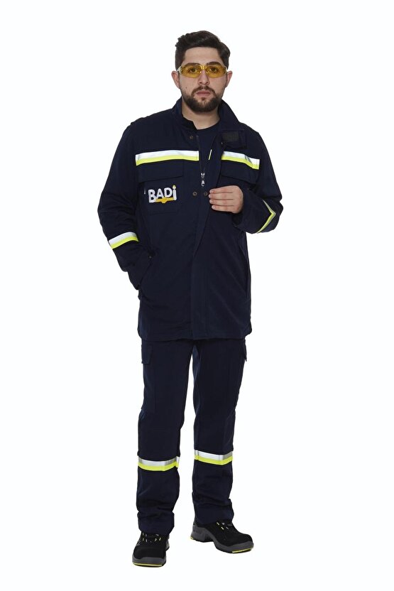 ALİMİNUZE VİSKON RADYAN ISI VE ERİMİŞ METAL ERİYİK CEKET PANTALON