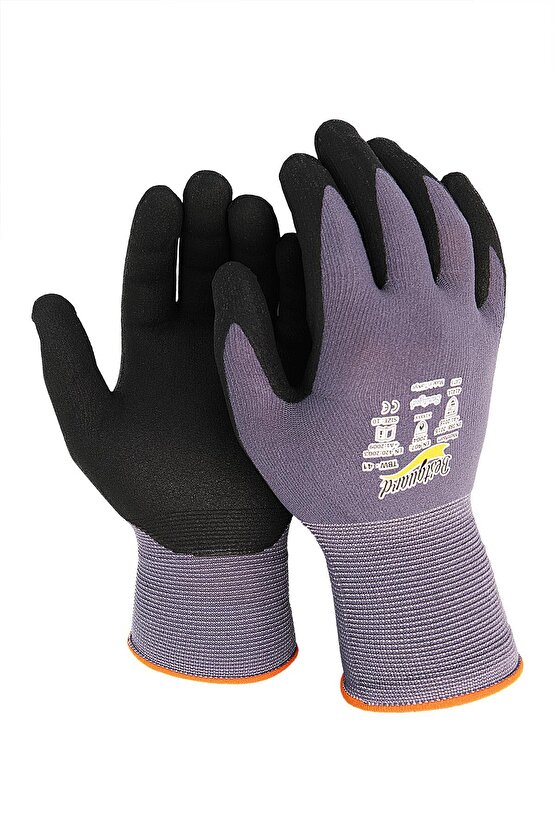 BESTGUARD TBW41 MİKRO KÖPÜK NİTRİL KAPLAMA İŞ ELDİVENİ