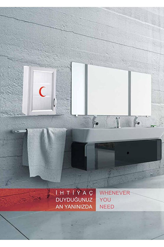 Pvc Ecza Dolabı Ve Acil Durum Ilk Yardım Seti