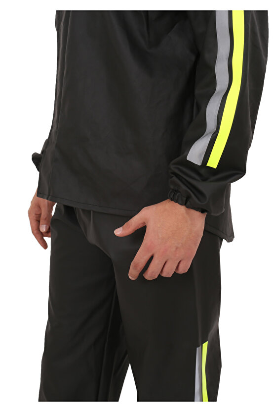 Motosiklet Yağmurluğu Alt Üst Takım Pvc Su Geçirmez Motorcu Yağmurluk - Kurye Yağmurluk