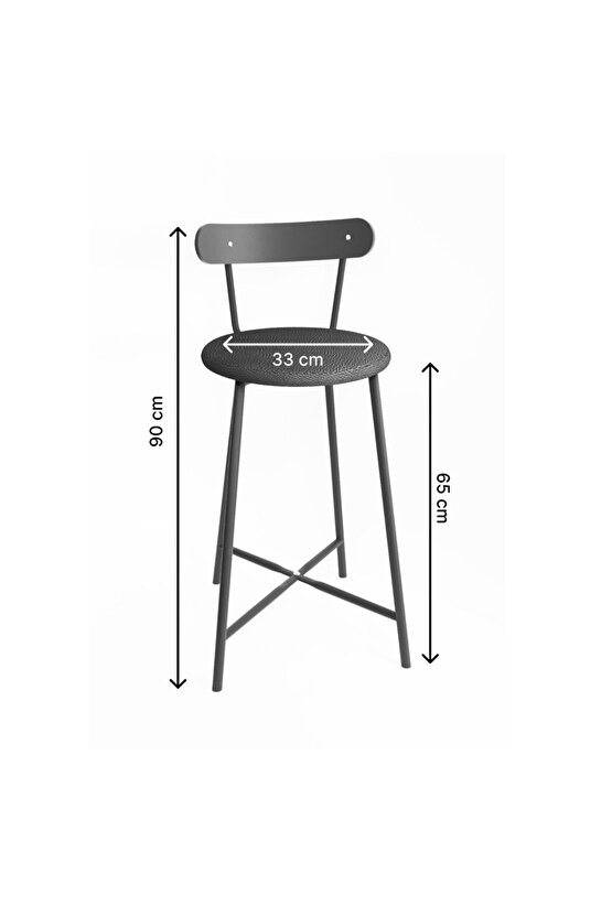 Mutfak Oval 2 Kişilik Bar Yemek Masası