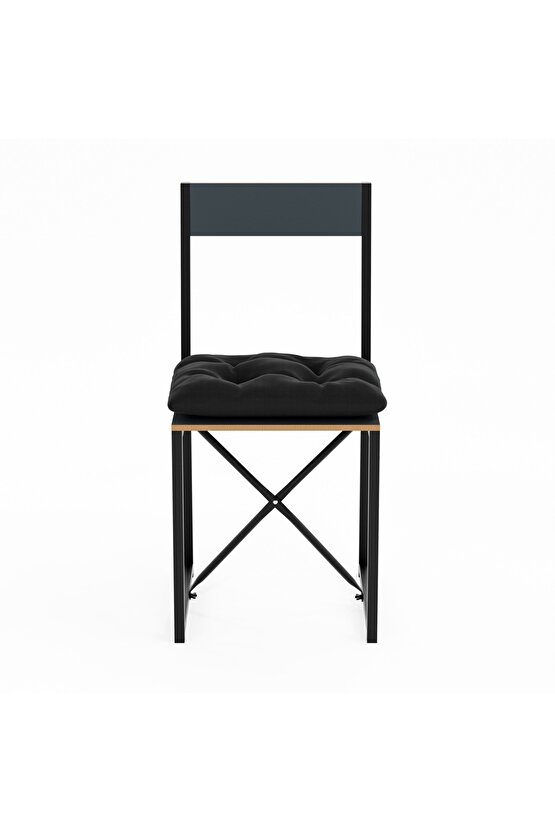 Mutfak Sandalyesi Minderli Salon Balkon Atlantik Sandalye