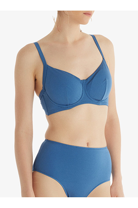 Kadın Bikini Üstü 10711 - Mavi