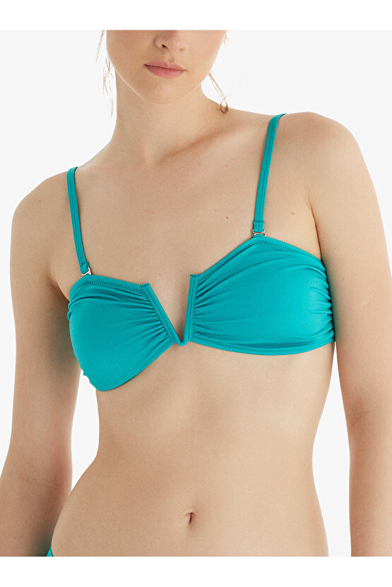 Kadın Bikini Üstü 10715 - Turkuaz