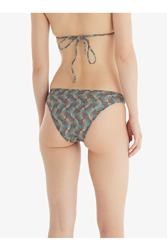 Kadın Brazilian Bikini Altı 10706 - Desenli