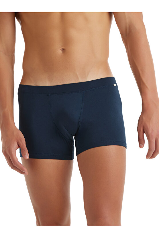 Erkek Modal Elastan Boxer Silver 9310 - Lacivert