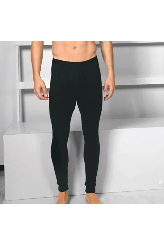 Erkek Termal Alt İçlik (1952) - Siyah - XL