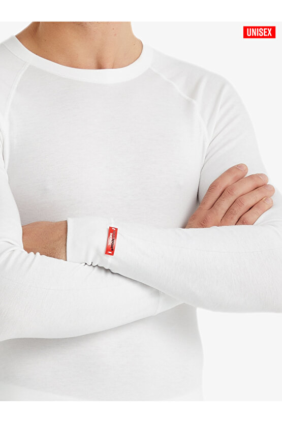 Unisex Termal Tişört 2. Seviye 9259 - Beyaz