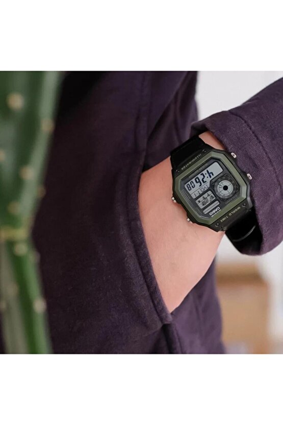 Ae-1200whb-1bvdf Erkek Dijital Kare Kol Saati