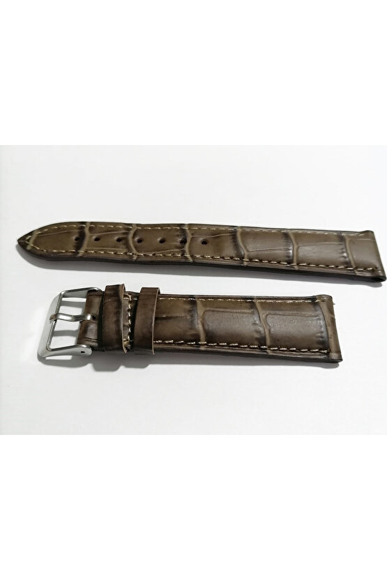 &Her Saate Uyumlu Deri  Saat Kordonu 20   mm ( 125 )