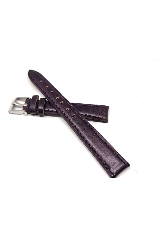 Casio  ve Her Türlü Saate Uygun 12   mm Saat kayışı mor