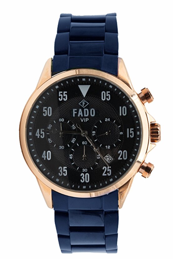 Rh 0032 Çelik Kordonlu Mavi Saat