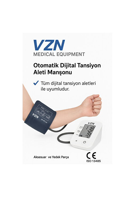 VZN Otomatik Digital Tansiyon Aleti Manşonu (22-36cm)