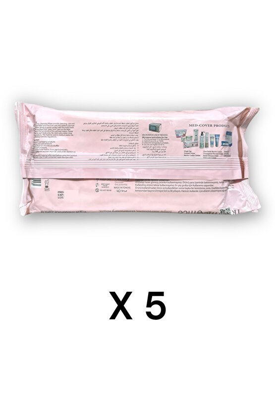 Bariyer Kremli Perine Bölgesi Temizleme Pedimendili 50li- 5 Paket