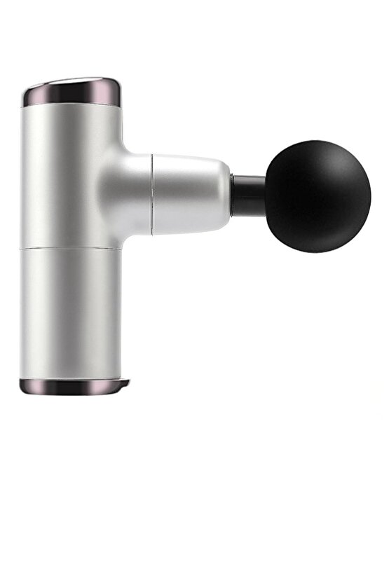 Şarjlı Mini Taşınabilir Tek Oynar Başlıklı Sporcu Boyun Kafa Masaj Aleti Çanta Boy Masaj Tabancası