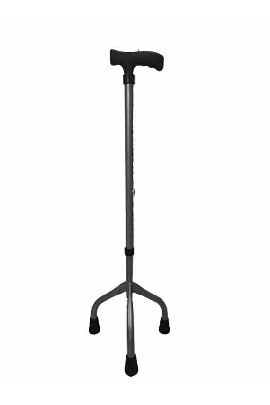 Tripot - 3 Ayaklı Baston - Denge Bastonu - Ayarlanabilir Baston - Asa - Sağ Ve Sol El Uyumlu