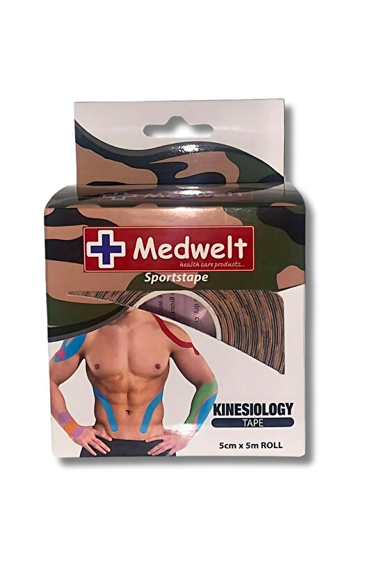 Renkli Ağrı Bantları Kinezyo Bandı 5cmx5m