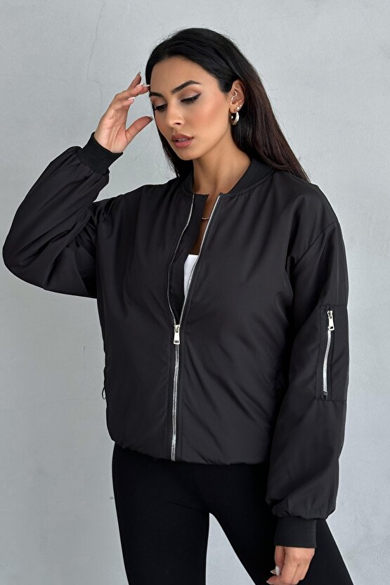 Unisex Bomber Kolej Ceket