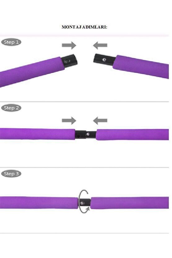 Squat Pilates Jimnastik Egzersiz Çubuğu Portable Studio Squat Barı