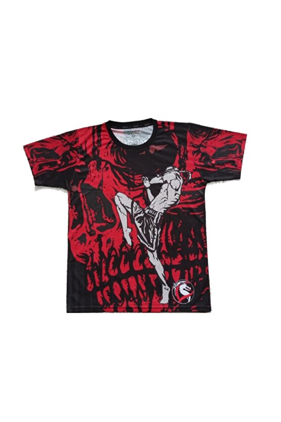 Dragon Mt3012 Muay Thai Şort ve Tişört 2 li Set Muaythai Boks Seti