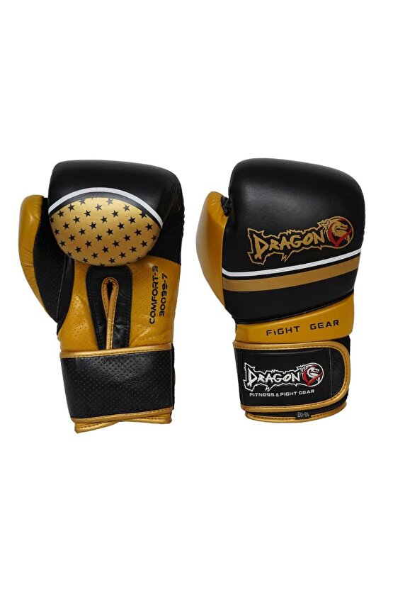 Dragon Comfort Gerçek Deri Boks Eldiveni KickBoks Muay Thai Boks Eldiveni