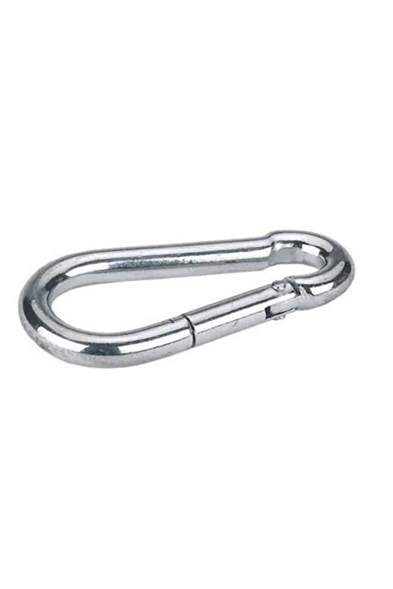 Galvanizli Karabina Kanca - 8 Mm Kalınlıkta Salıncak,hamak, Boks Torbası Asma Aparatı Vida