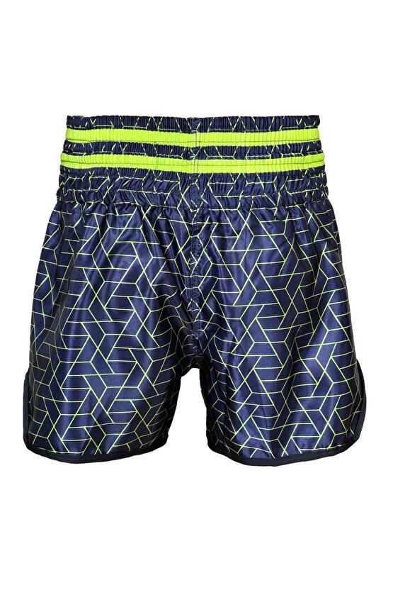 MT3404 Muay Thai Şortu Kick Boks Şortu Dijital Baskılı Şort