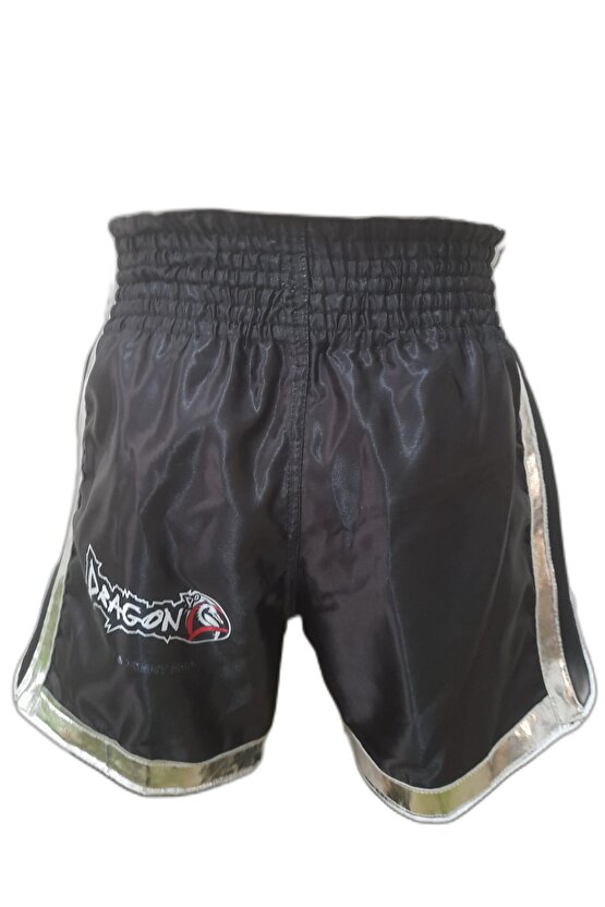 Muaythai Şort Federasyon Onaylı Maç Şortu Ve Federasyon Logolu Dijital Baskılı Spor Atlet 2li Takım