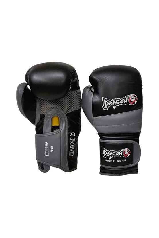 Attack 6 Boks Eldiveni 30096-P Siyah 10 Oz