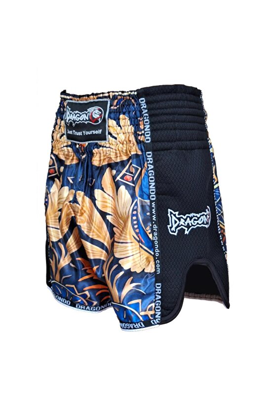 MT3070 Muay Thai Şortu Baskılı Nakışlı Muay Thai Şort