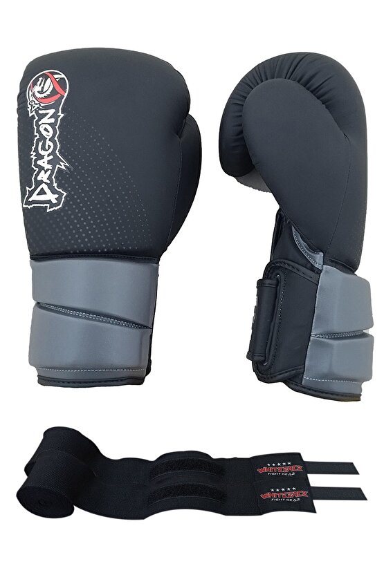 Bazooka Boks Eldiveni Kick Boks Muay Thai Eldiveni VeBoks Bandajı 2’li Set 30113
