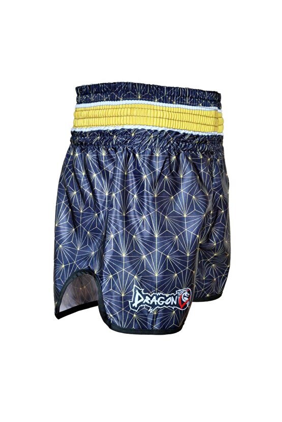 MT3406 Muay Thai Şortu Kick Boks Şort Dijital Baskılı Antrenman Şortu