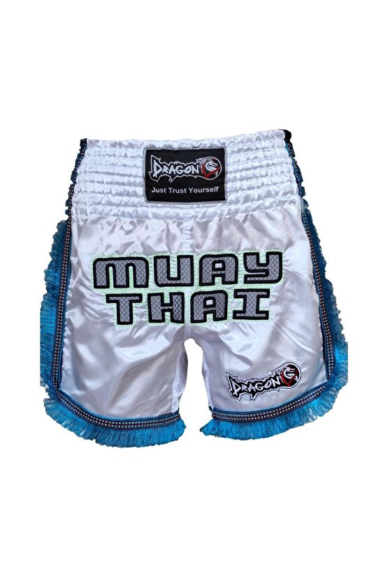 MT3020 Muay Thai Apache Şort Püsküllü Şort Püsküllü Muay Thai Şort