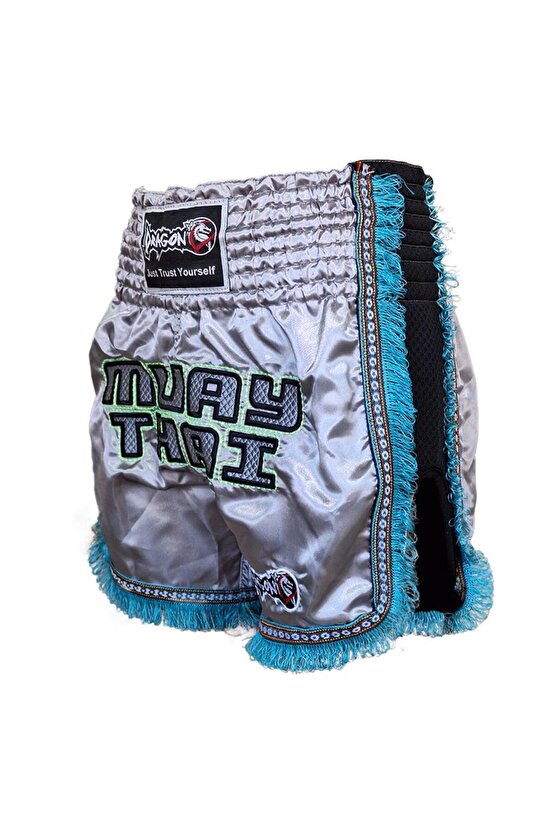 MT3020 Muay Thai Apache Şort Püsküllü Şort Püsküllü Muay Thai Şort