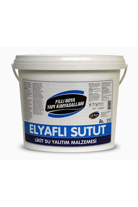 Elyaflı Sutut Likit Su Yalıtım Malzemesi 20 Kg