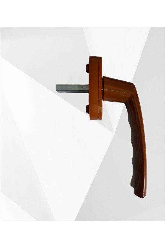 Plastik Pencere Kolu Alüminyum Kahverengi