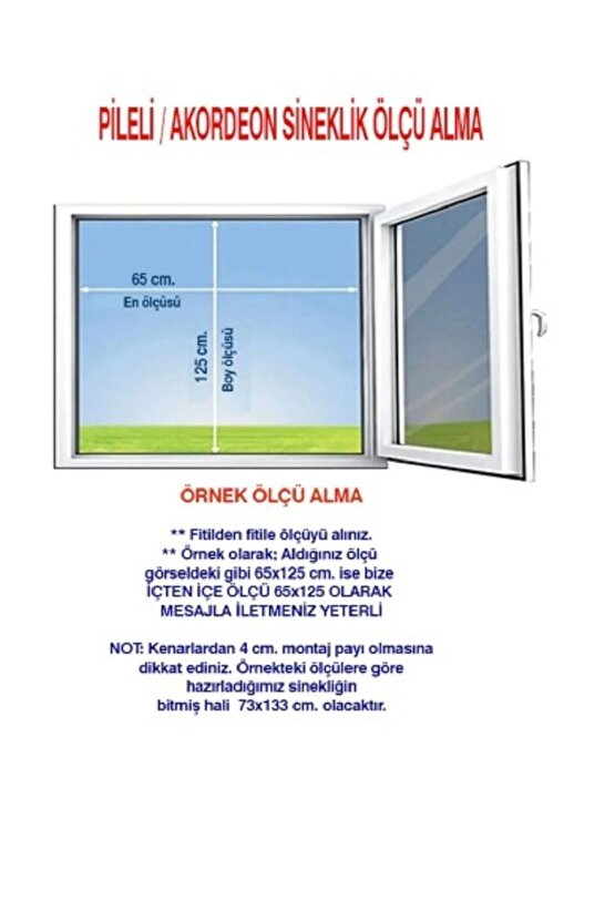 PLİSE (SÜRGÜLÜ) KAPI SİNEKLİĞİ BEYAZ