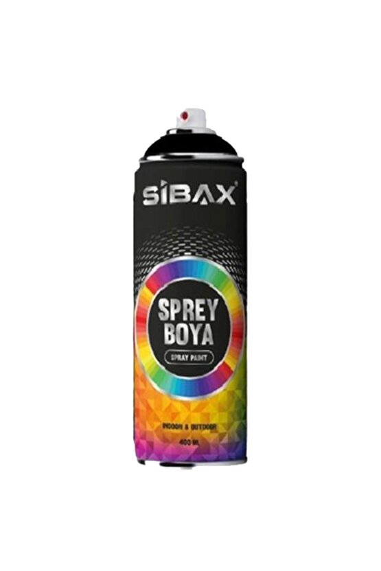 Sibax Akrilik Sprey Boya Parlak Beyaz 301 400 ml