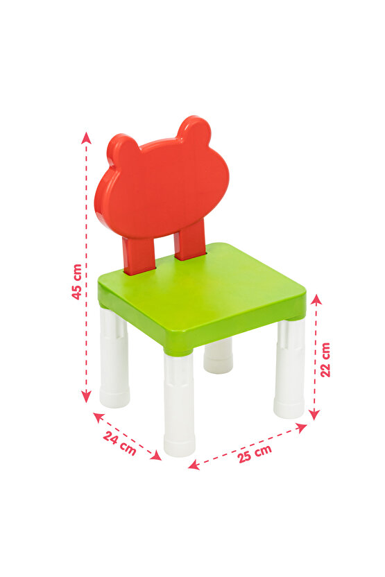 Yapı Oyuncakduplo Uyumlu Iki Sandalyeli 87 Parça Bloklu Mega Aktivite Masası