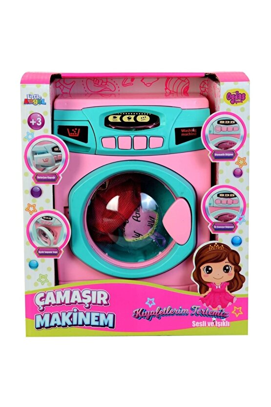 02608 Oydaş Oyuncak Pilli Büyük Boy Çamaşır Makinesi