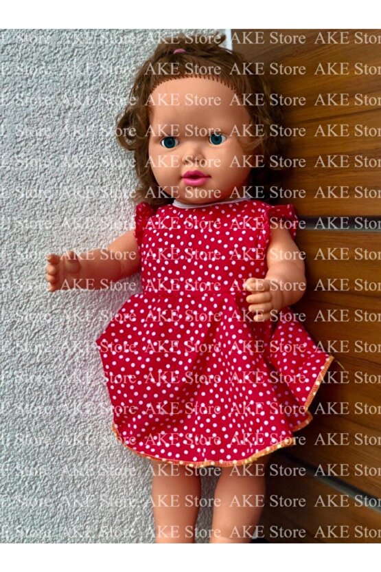 Türkçe Konuşan Kumral Kız Et Bebek 60 Cm