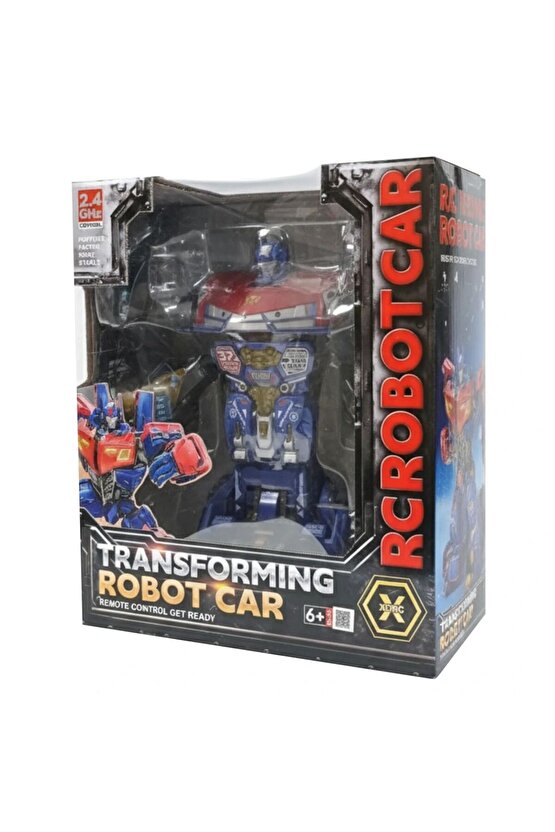 Çok Fonk Büyük Boy Dönüşen Robot Araba 3688-K41