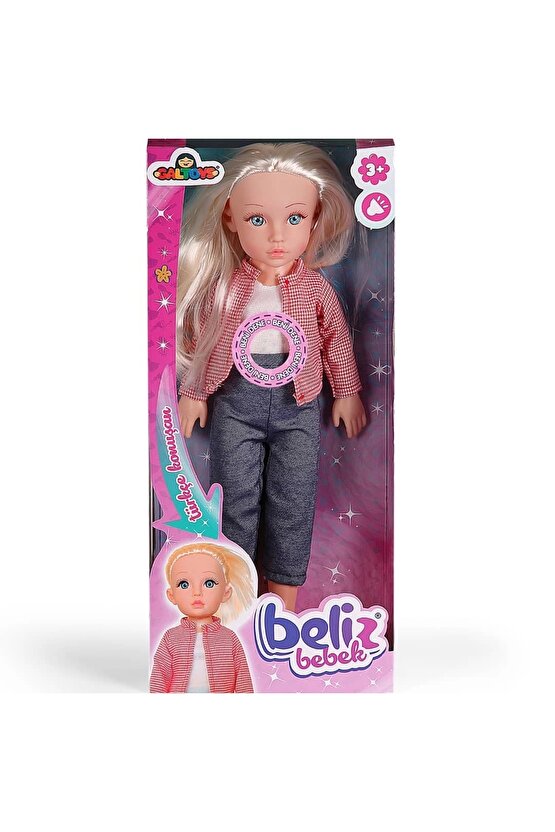 Beliz Bebek - Türkçe Konuşan Beliz Bebek - Konuşan Bebek - Fonsiyonlu Bebek - Pembe