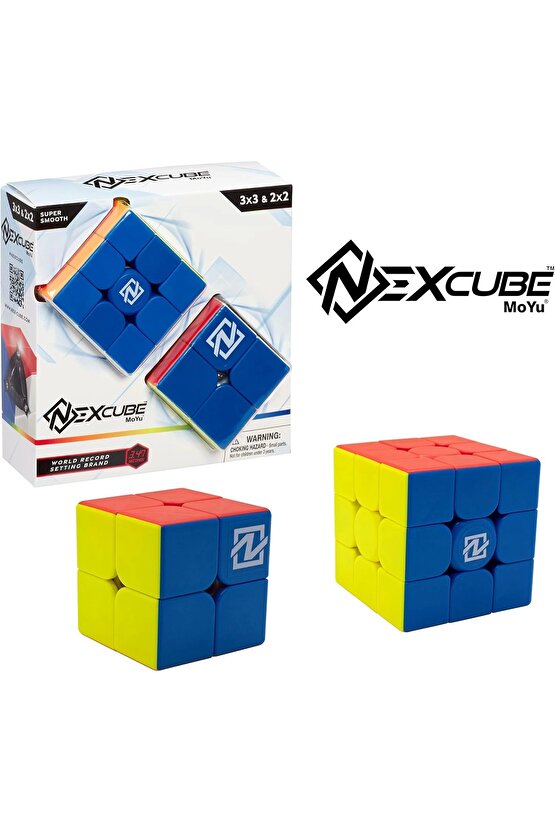 Orijinal NexCube 2x2 ve 3x3 Classic Küp - Nexcube Speed Cube - NexCube 2x2 ve 3x3 Classic Zeka Küpü