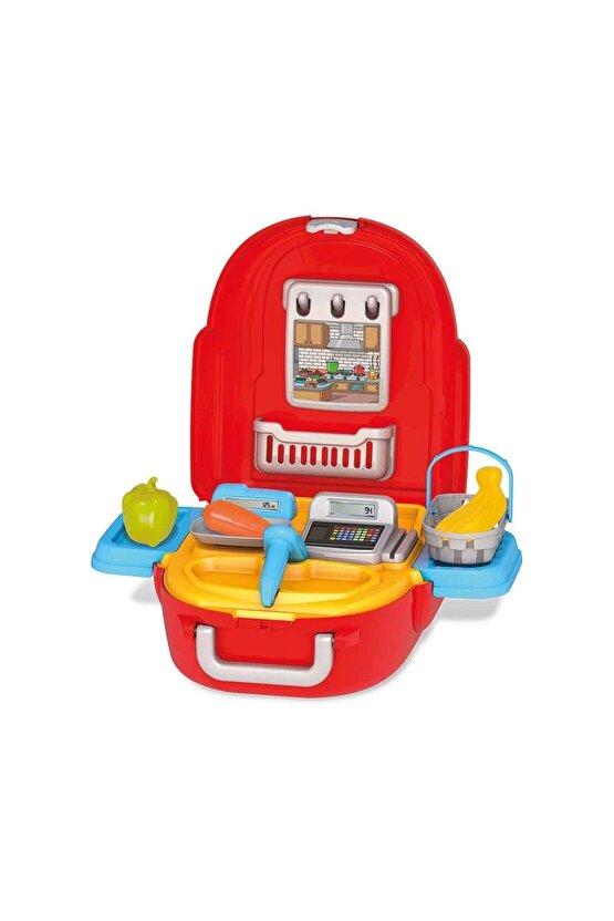 03908 Kral Şakir Market Set Sırt Çantası -Dede