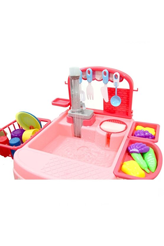 Modern Çeşmeli Lavabo Oyun Seti