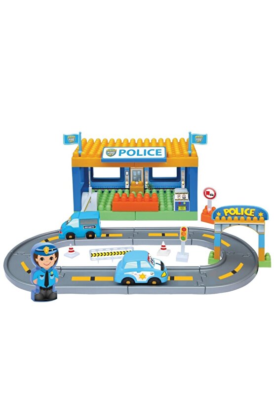 Polis Istasyonu Blok Seti 48 Parça