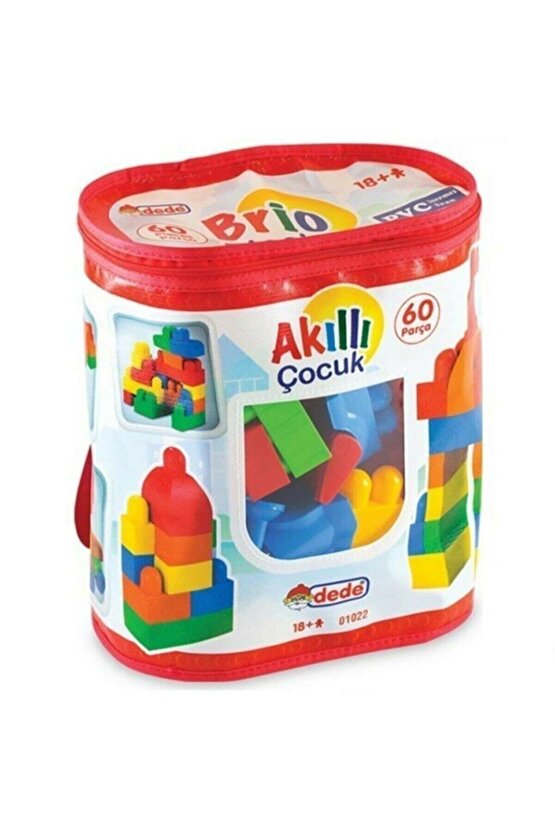 60 Parça Bloklar Akıllı Çocuk